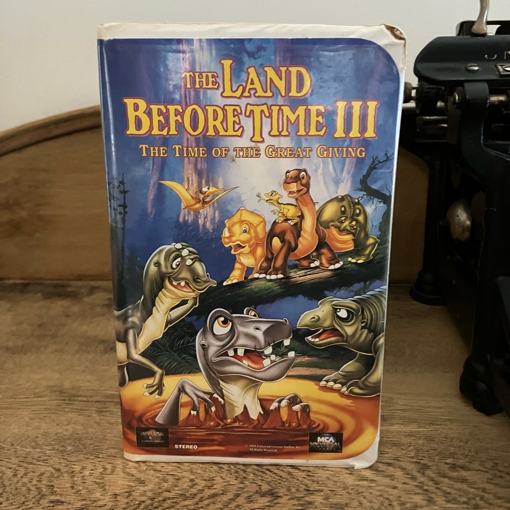 The Land Before Time III VHS